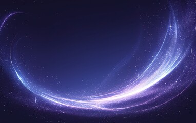 Abstract cosmic light waves background with cosmic light waves and vibrant star patterns. Emphasizing galactic wonder and artistic brilliance, ideal for space-themed visuals and celestial designs.