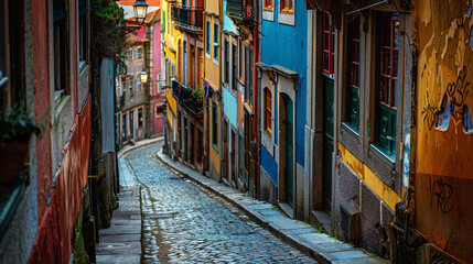 street in the city