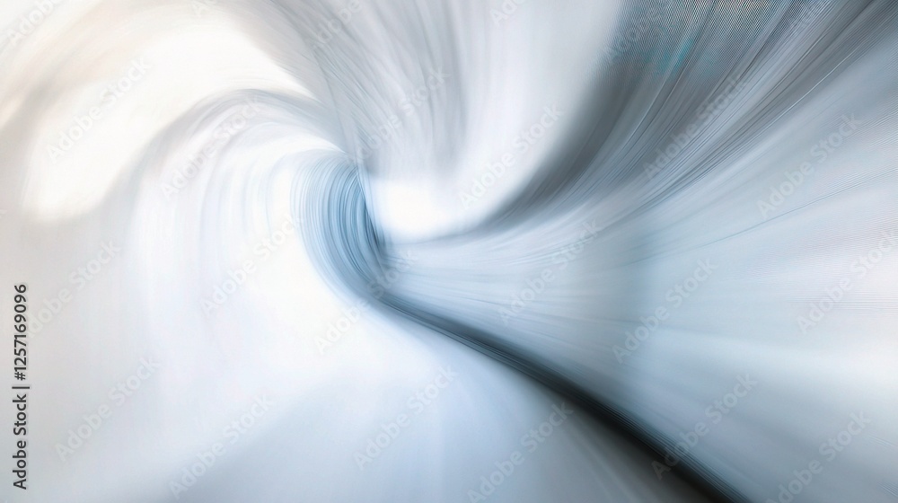 Poster abstract white blur background with flowing lines and scale effect