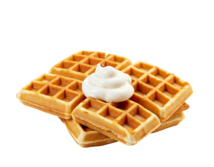 cookies on a white background