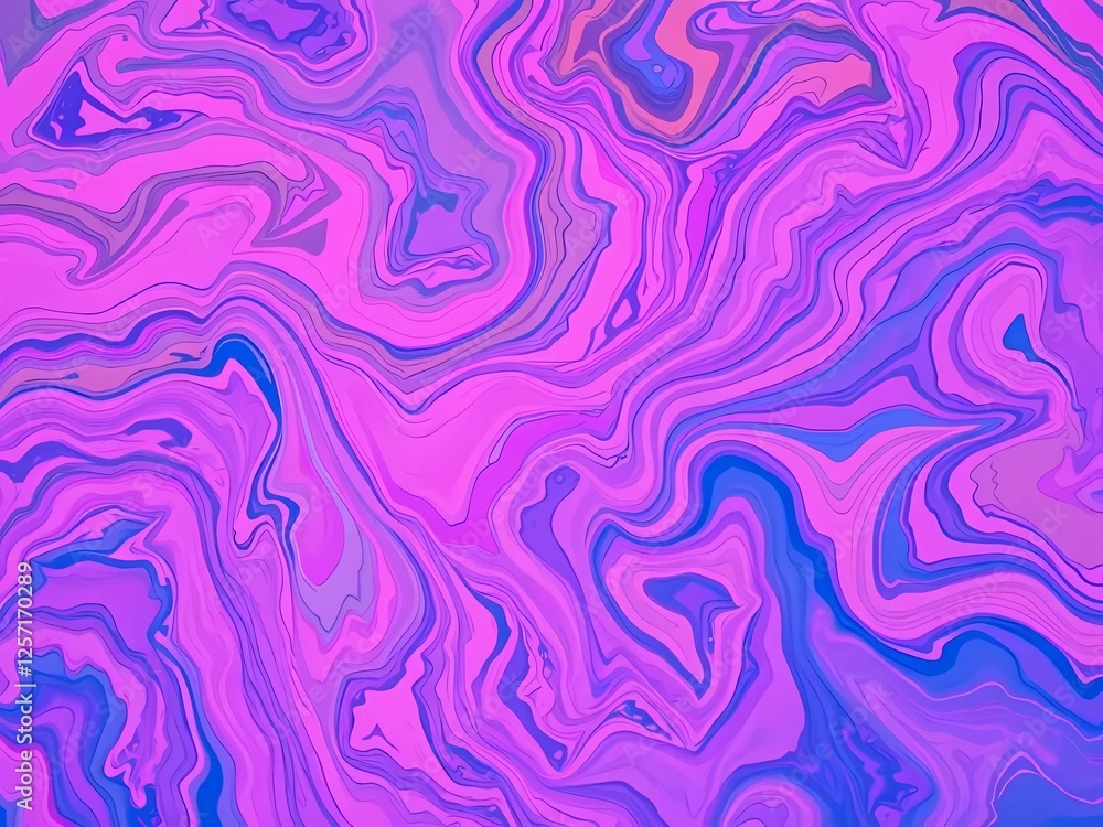 Aufkleber abstract, dynamic color gradients depicting flowing patterns and organic textures in creative digita