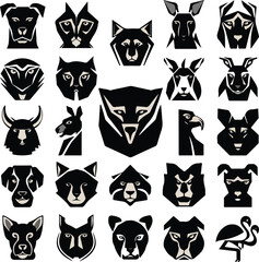 set of black cats