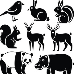 set of animals