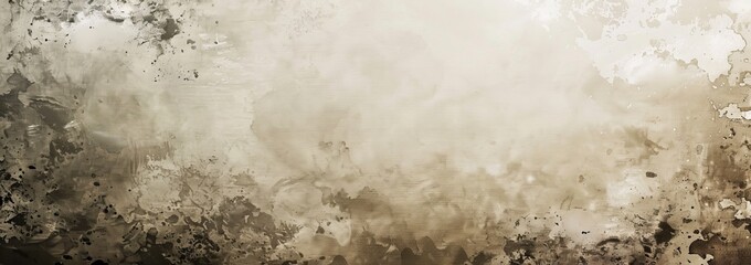 Abstract Background In Shades Of Beige And Brown, With A Distressed Texture And Subtle Watercolor Effects. Great For Overlays Or Backgrounds.