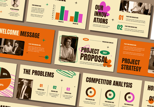 Professional Project Proposal Presentation Template
