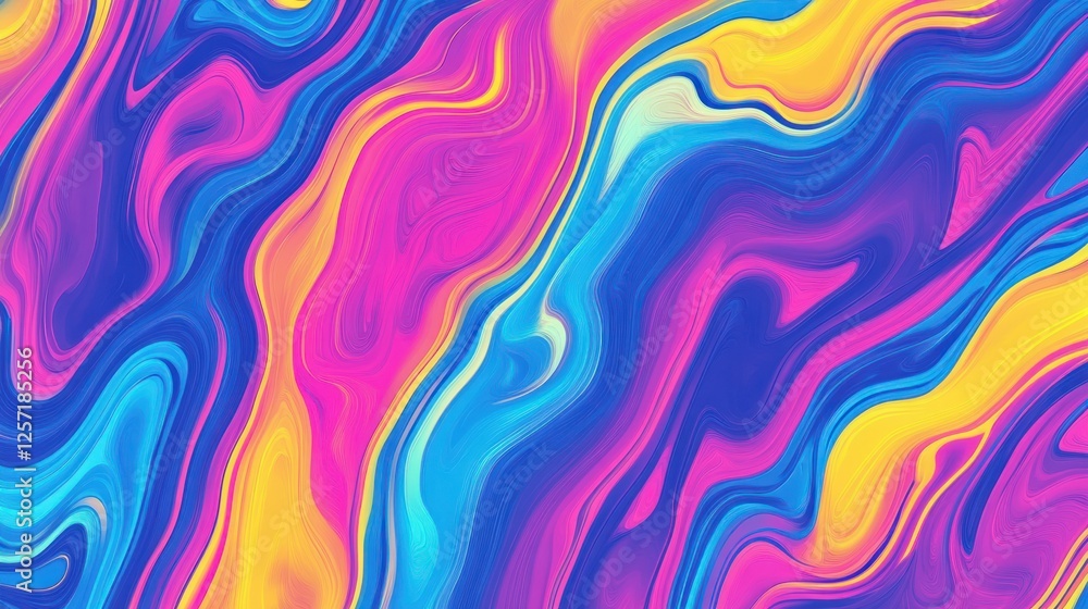 Aufkleber abstract background featuring swirling patterns of vibrant colors seamlessly blended