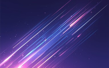 Abstract cosmic light rays background. Featuring cosmic light rays and bright colors. Emphasizing depth and movement. Ideal for space and artistic themes.