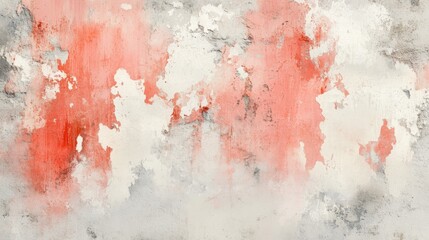 Distressed wall with peeling paint reveals layers of color