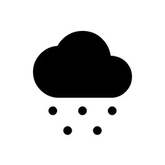 Rain Cloud Icon
