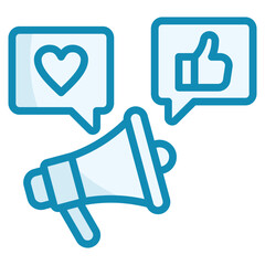 Social Media Marketing Icon