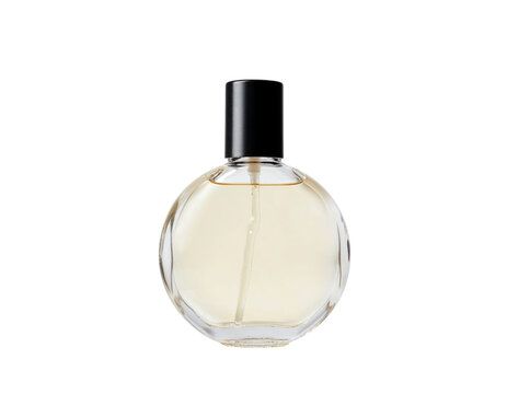perfume bottle isolated on white