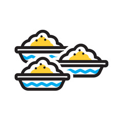 Vector multi color icon for Colors