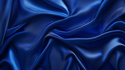 Obraz premium blue satin background