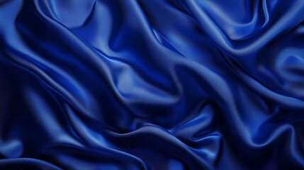 Obraz premium blue satin background