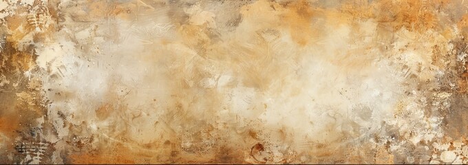 Abstract Beige And Brown Textured Background. Neutral Earthy Tone.