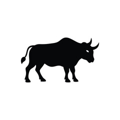 bull silhouette icon