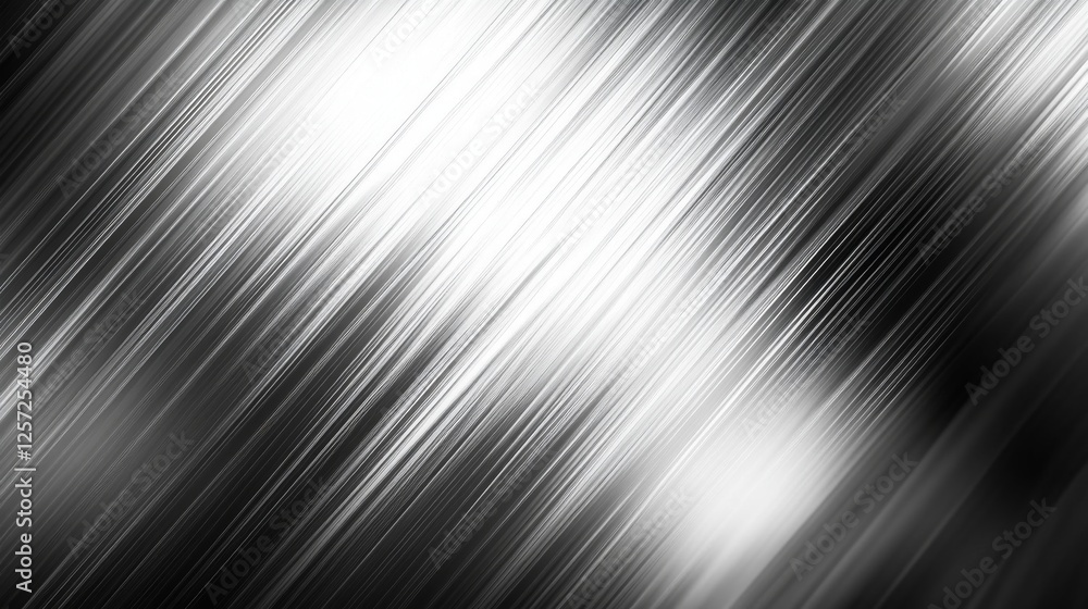 Aufkleber abstract streaks of light create a dynamic grayscale backdrop