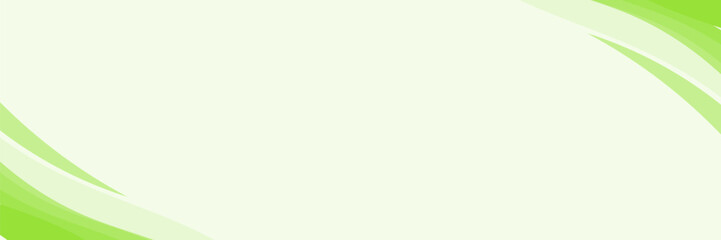 Modern Abstract Green and White Background with Wave Design