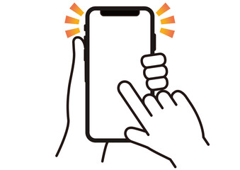 クリック,チェック,タッチ,スマホ,スマートフォン,指,手,操作,アイコン,シンプル,フラット,透過,黒,モノクロ,白背景,確認,携帯電話,アプリ,タップ,イラスト,検索,人差し指,sns,指さし,ビジネス,記号,電話,携帯,画面,ネット,フリック,調べる,調査,回答,記入,書く,デザイン,アンケート,仕事,スライド,スワイプ,マーク,入力,承認,ポイント,選ぶ,決定,デバイス,絵文字