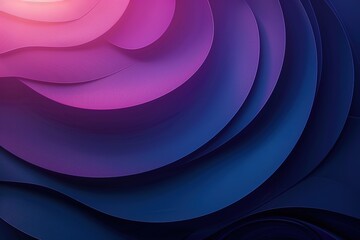 Modern abstract gradient dark purplish blue banner background