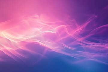 Naklejka premium Pastel tone purple pink blue gradient defocused abstract photo smooth lines pantone color background