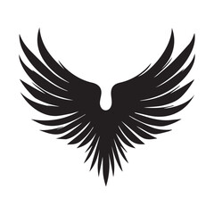 eagle wings vector