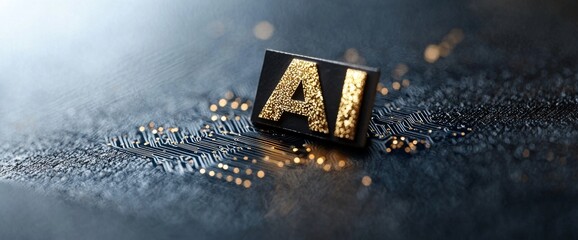 The intersection of AI learning and stocks, framed by business dynamics, modern tech, internet usage, and networking principles