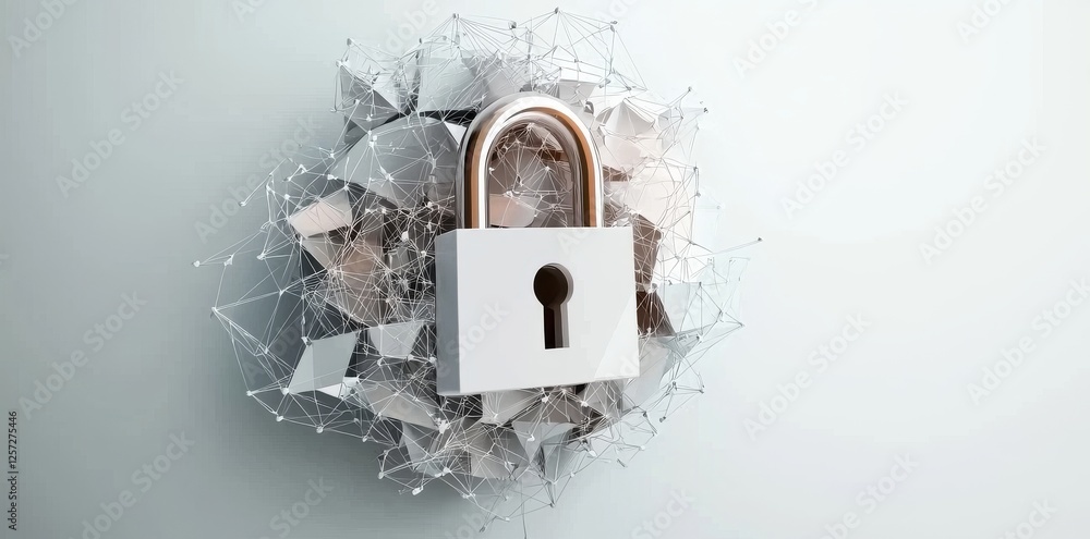 Aufkleber ensuring information security and cyber protection within the framework of modern digital safety