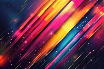 Obraz premium Abstract dynamic background colorful diagonal geometric shape