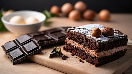  chocolate hazelnut cake