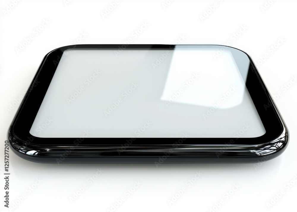 Poster the tablet pc and its screen are included with a clipping path