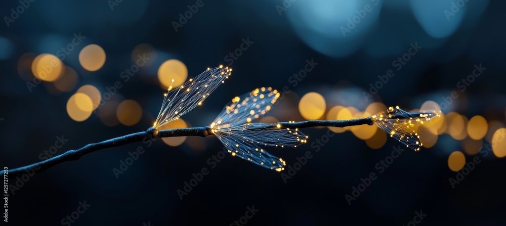 Poster The triangular architecture of points and lines forming the network connection. Employing data technology. Set against a digital backdrop. Featuring 3D rendering