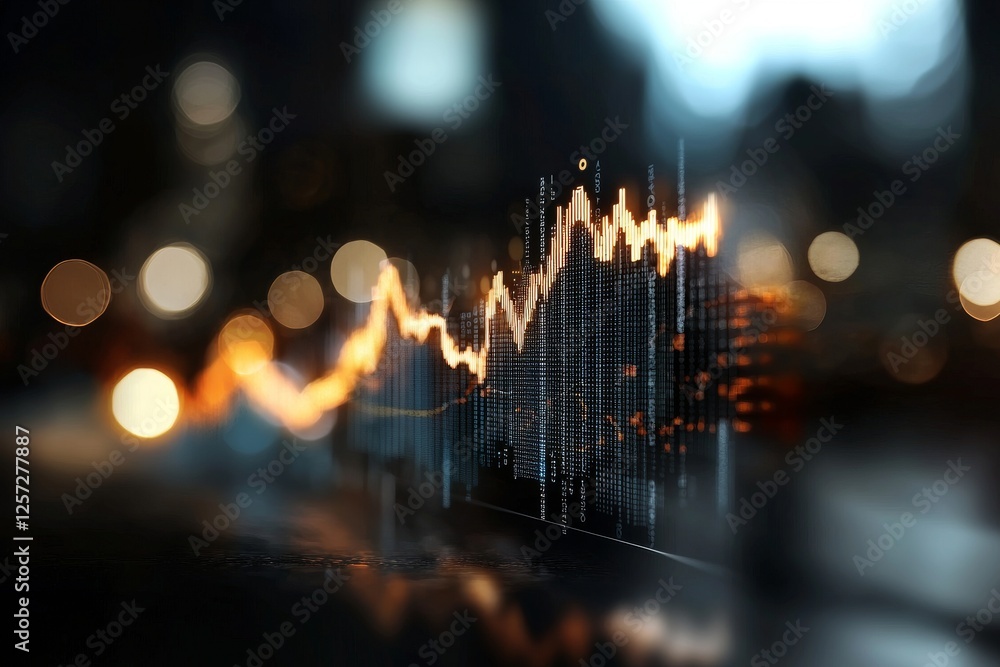 Poster data analytics enhanced with ai in a digital tech background, serving management through kpi dashboa