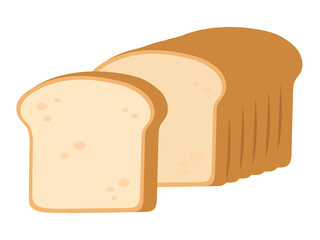 Bread sliced bakery