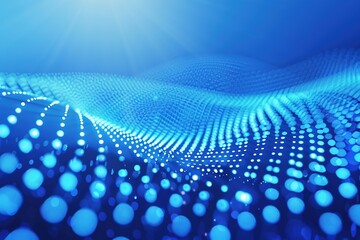 business concept blue halftone background illustration