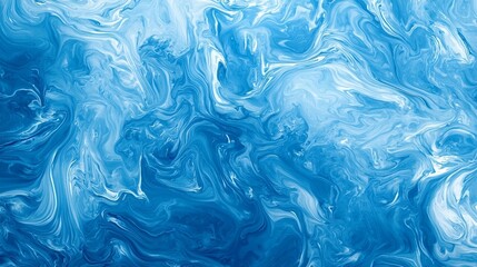 Abstract blue and white swirls.  Possible background use