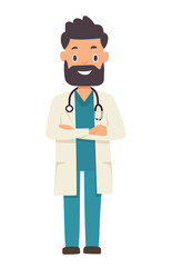 Doctor or surgeon character
