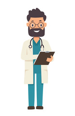 Doctor or surgeon character