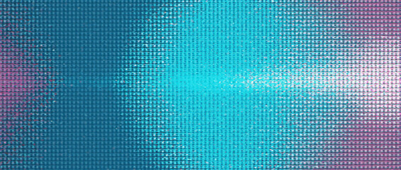Fototapeta premium Abstract blue and pink background with digital glitch and distortion effect. Futuristic cyberpunk design.