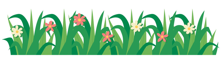 Green bush blossom. grass bush	
