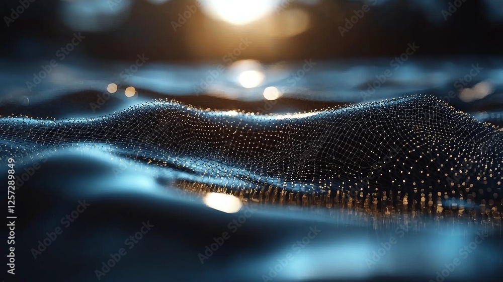 Poster complex data compounds are intertwined with intricate line networks