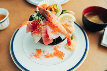 房総半島で食べるおいしい海鮮丼