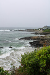 Stormy weather hitting the coast
