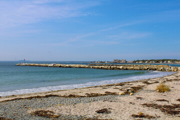 Beautiful beach in Kennebunkport Maine