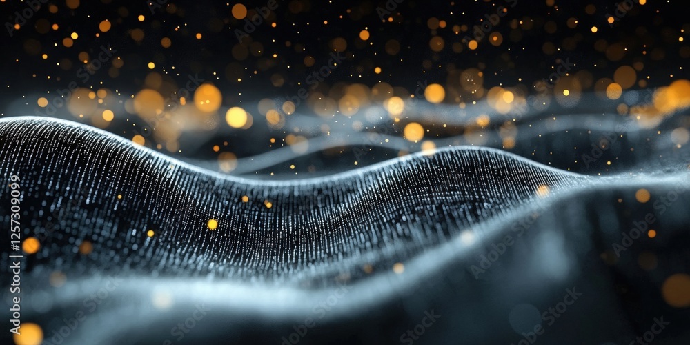 Poster digital background perfect for tech processes, neural networks, artificial intelligence, data transf