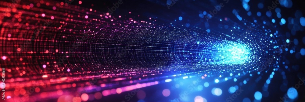Poster digital background perfect for tech processes, neural networks, artificial intelligence, data transf