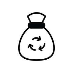 Waste Recycling vector icon