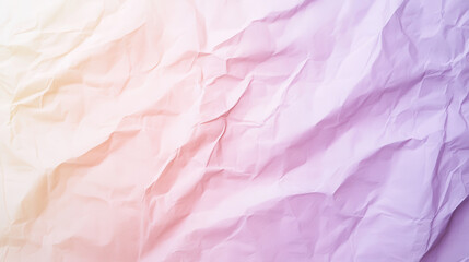 Pastel crumpled paper texture background