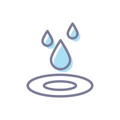 Clean Water vector icon