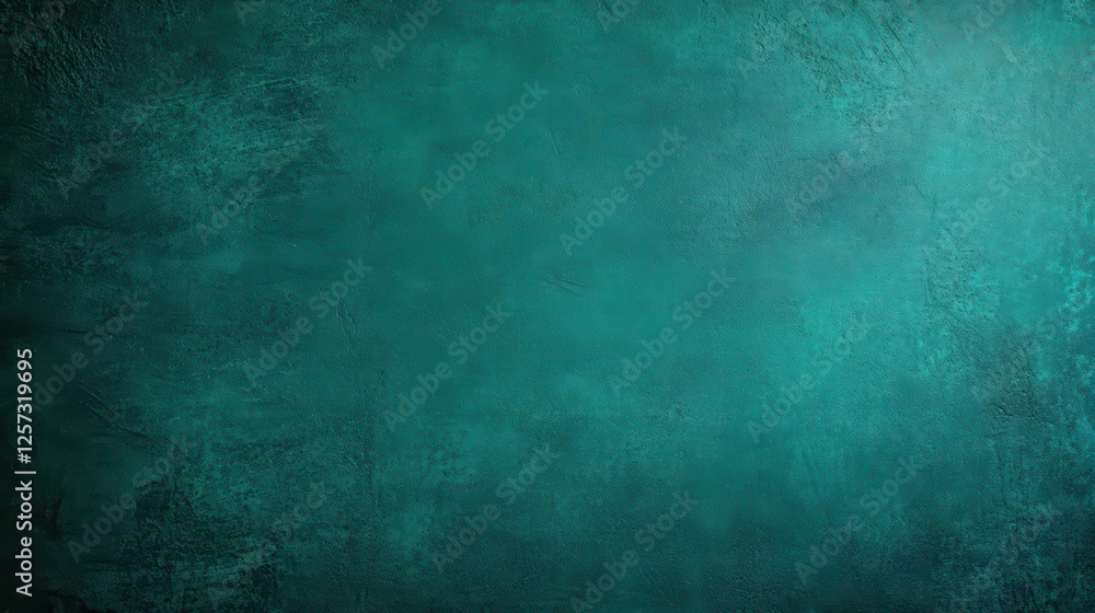 Poster dark green textured background with rough surface for design or artistic purposes